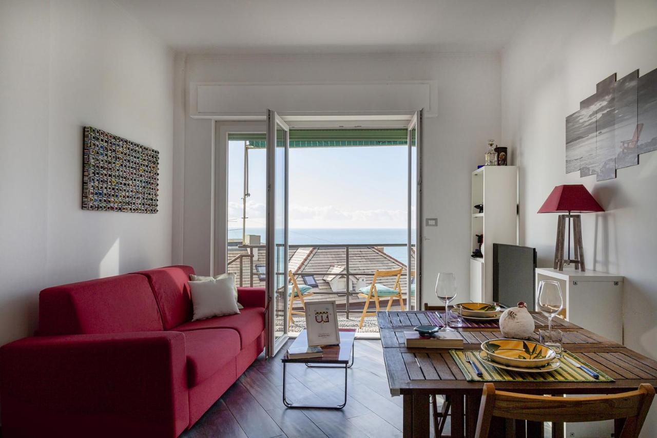 Sunset Apartment Above The Sea By Wonderful Italy Bogliasco Buitenkant foto