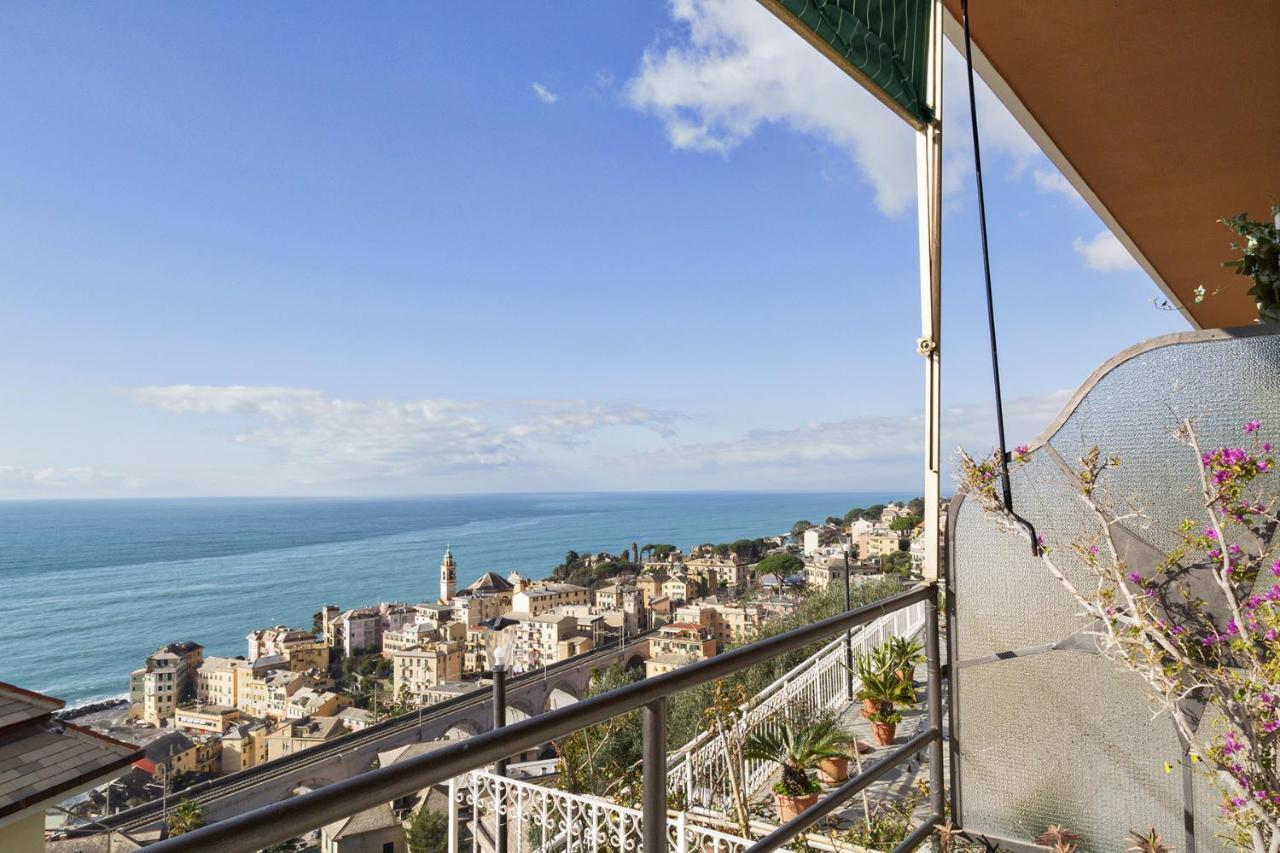 Sunset Apartment Above The Sea By Wonderful Italy Bogliasco Buitenkant foto